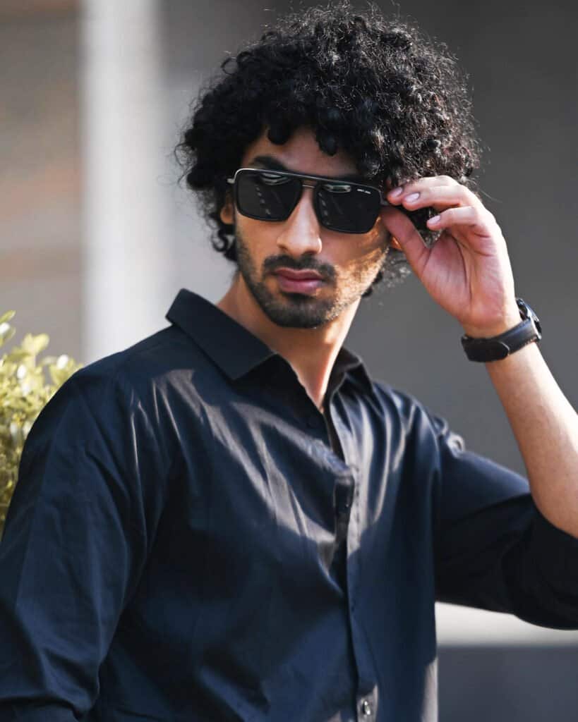 black sunglasses for men