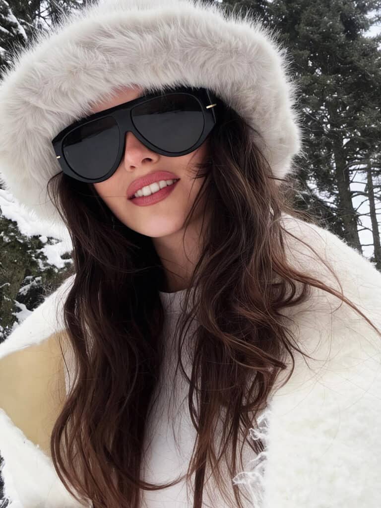 oversized aviator vintage sunglasses