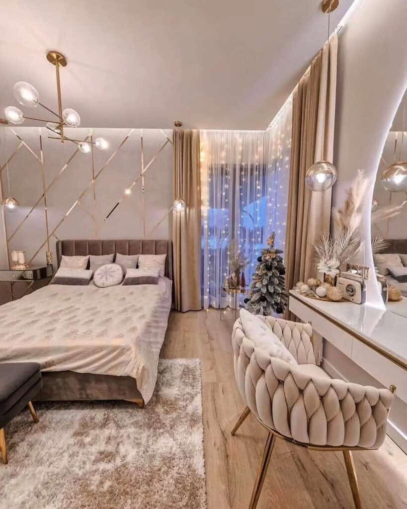 stunning spring bedroom ideas glamorous wall