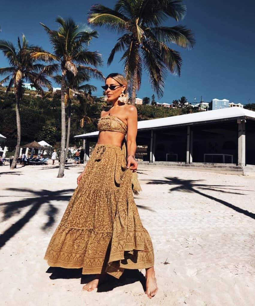 maxi skirt for travel