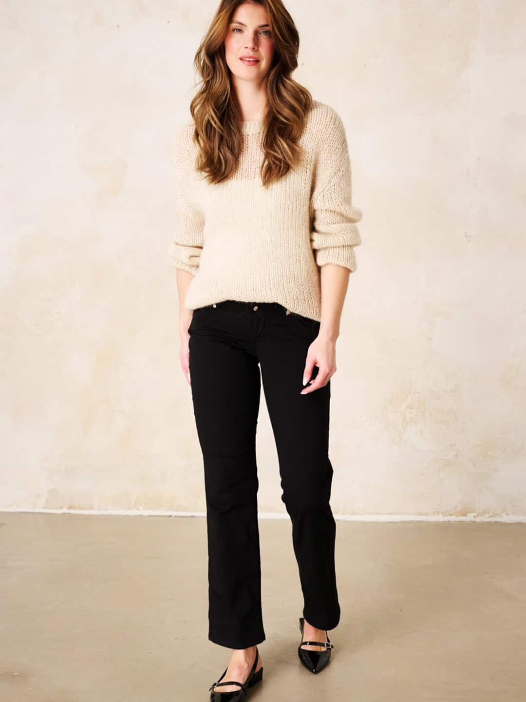 office outfits straight leg jeans