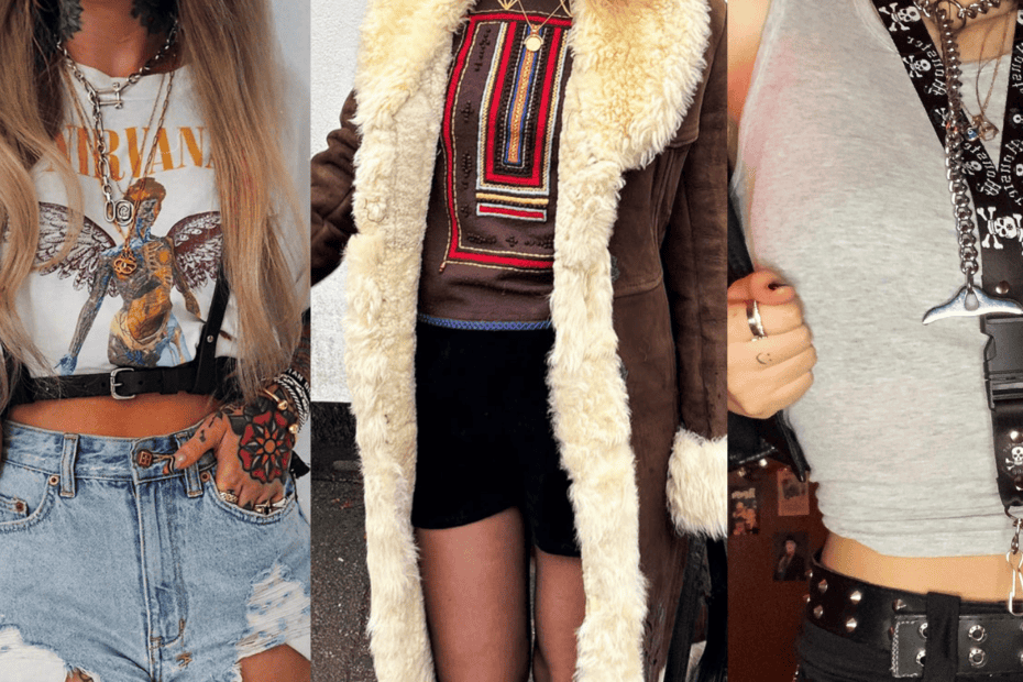 a Rockstar Girlfriend Aesthetic outfit idea