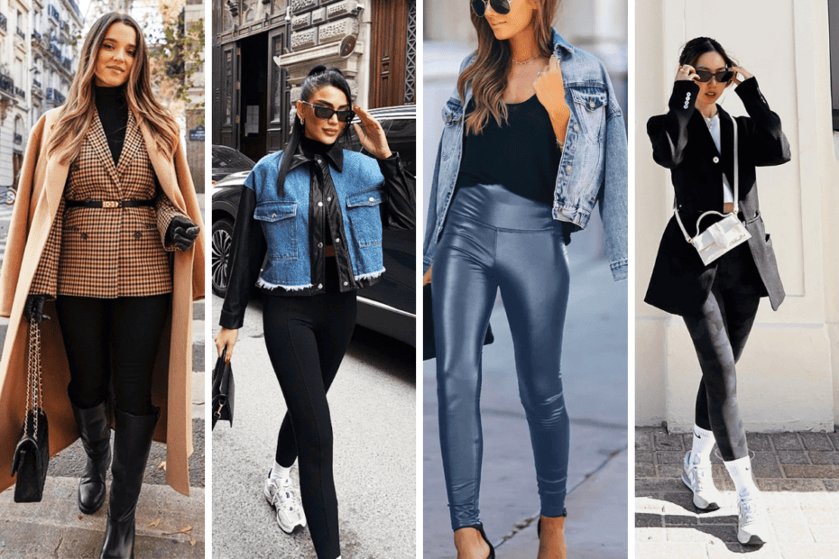 cute outfits with leggings for women over 30