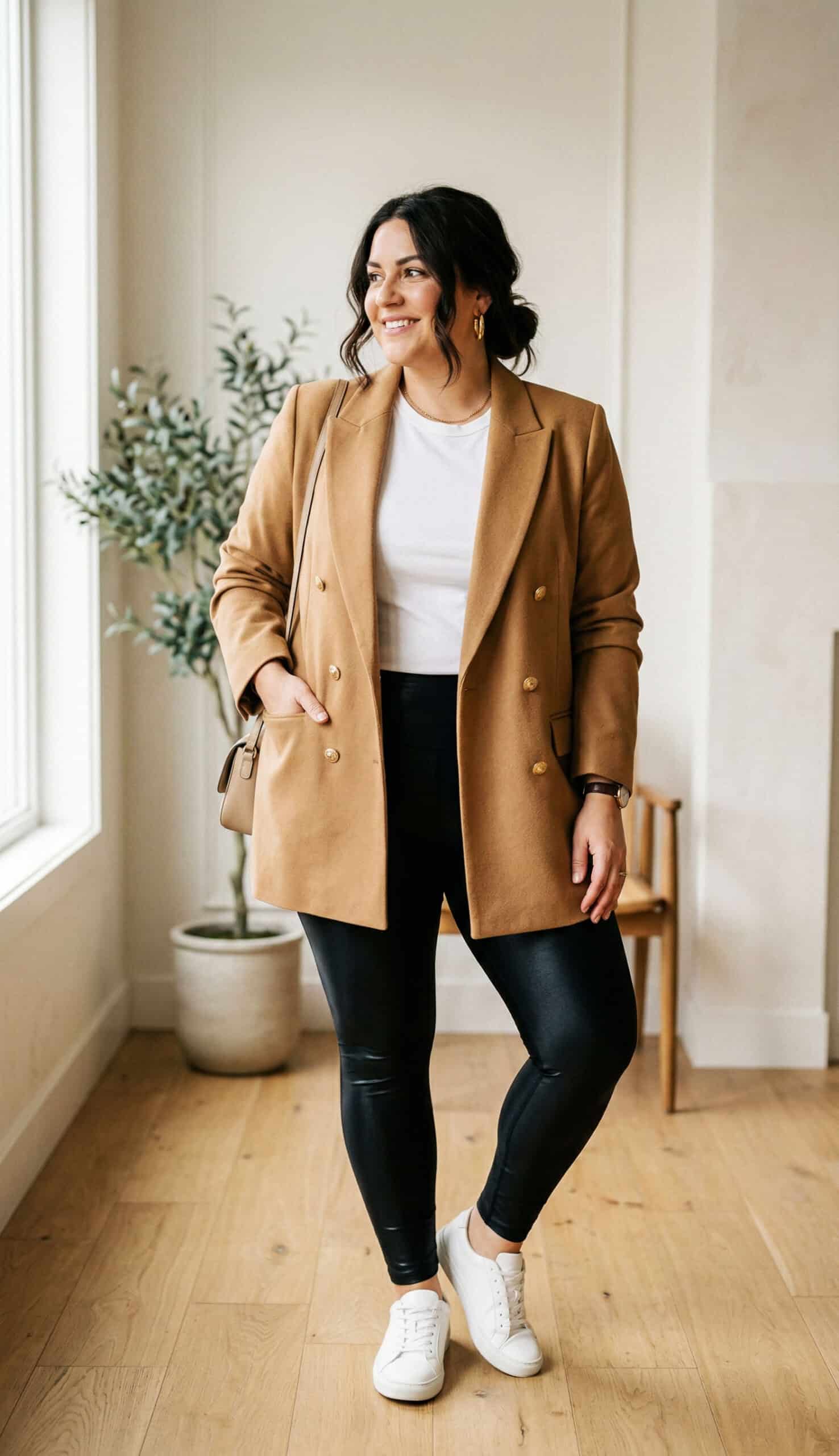 plus size legging outfit ideas