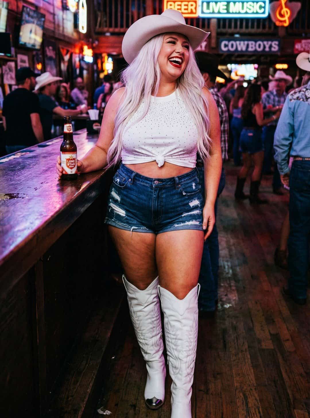 cute plus size cowgirl outfits