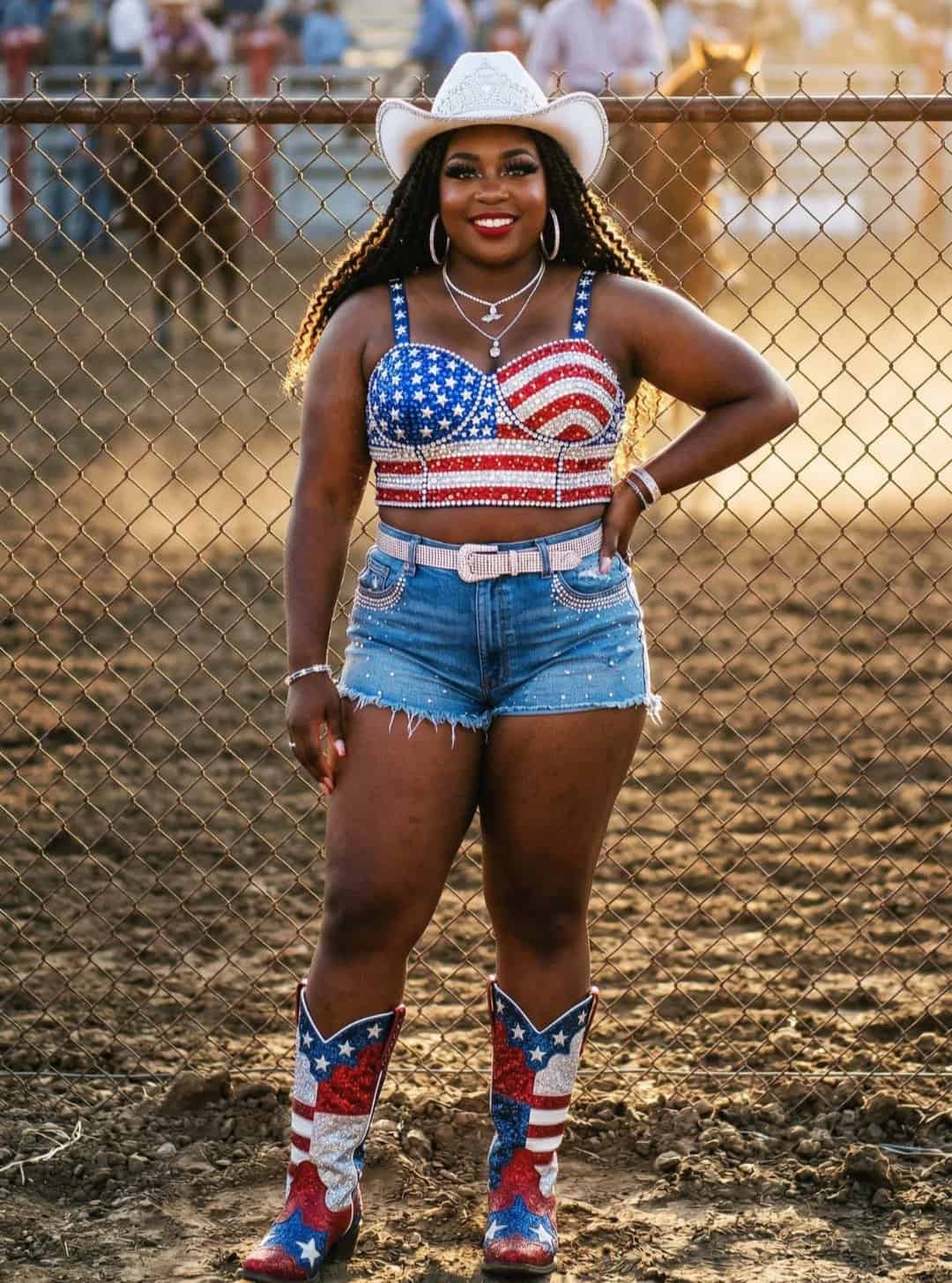 cute plus size cowgirl outfits