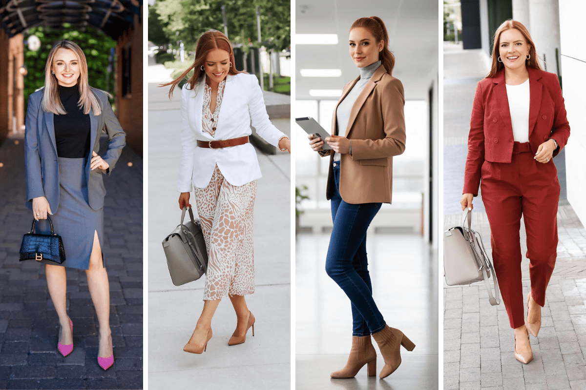 Polished Office Attire for Corporate Women